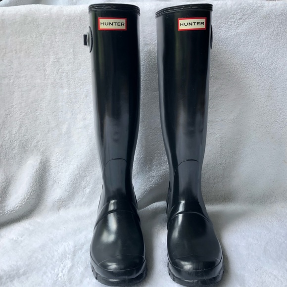 Hunter Shoes - Hunter Boots Black Size 8